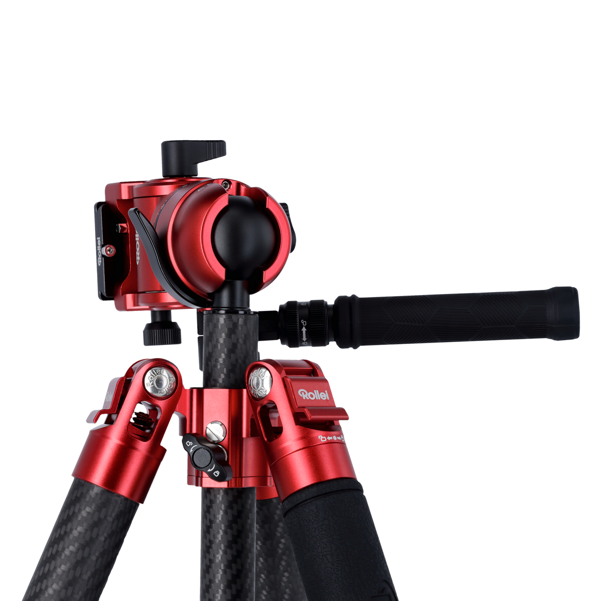 B-stock:easy traveler xl carbon video tripod red