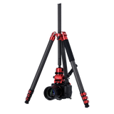 B-stock:easy traveler xl carbon video tripod red