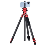 B-stock:easy traveler xl carbon video tripod red