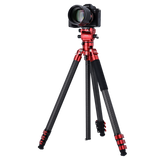 B-stock:easy traveler xl carbon video tripod red