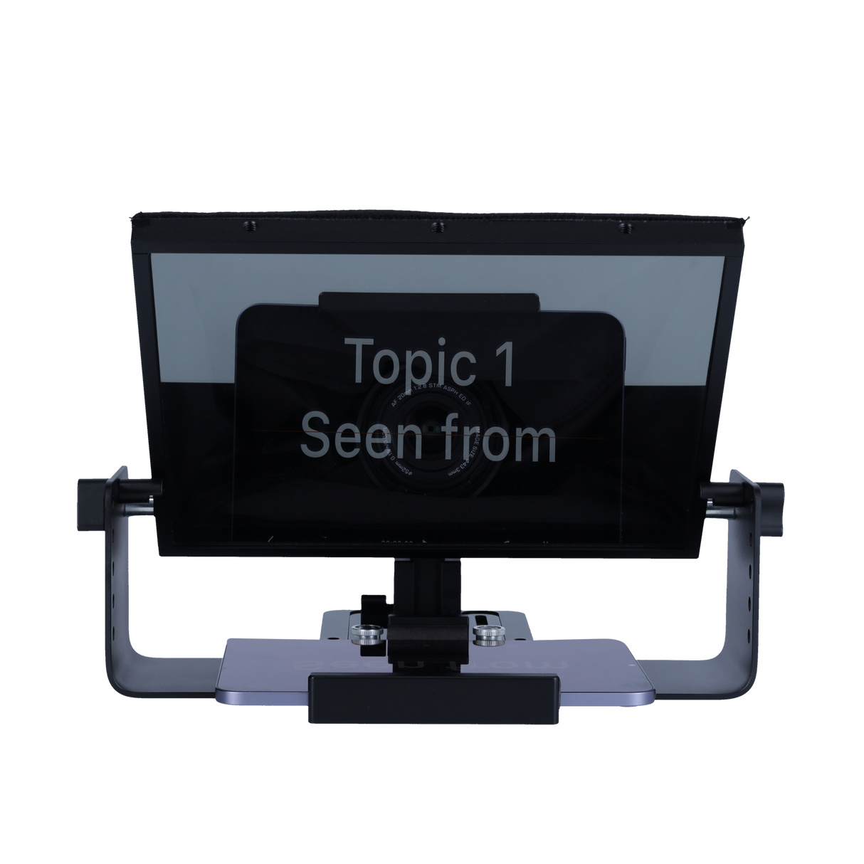 Teleprompter MT12 for 13 "tablets & 6.8" smartphones