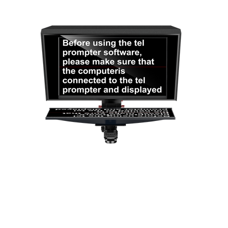 DESVIEW DT series | Teleprompter with full HD monitors in 20 ", 22" or 24 "