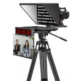 DESVIEW DT series | Teleprompter with full HD monitors in 20 ", 22" or 24 "